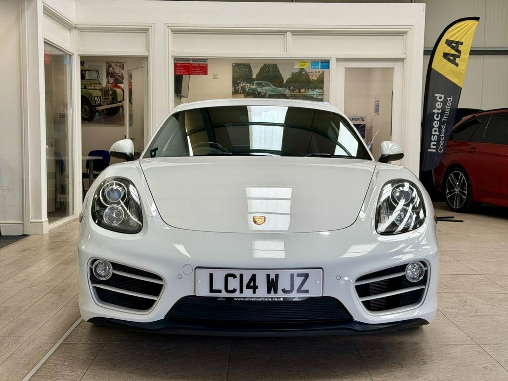 Porsche Cayman 2.7L 981 White #5