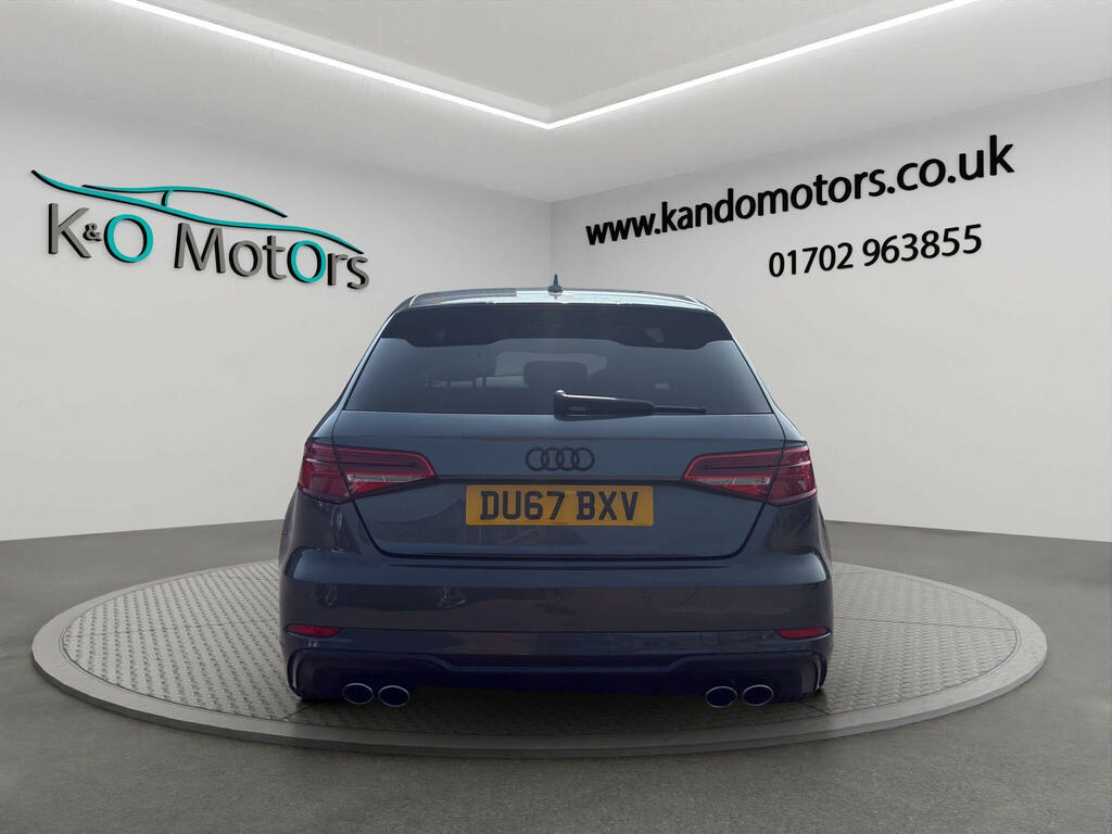 Audi S3 2.0 Tfsi Black Edition Sportback S Tronic Quattro DU67BXV Grey #5