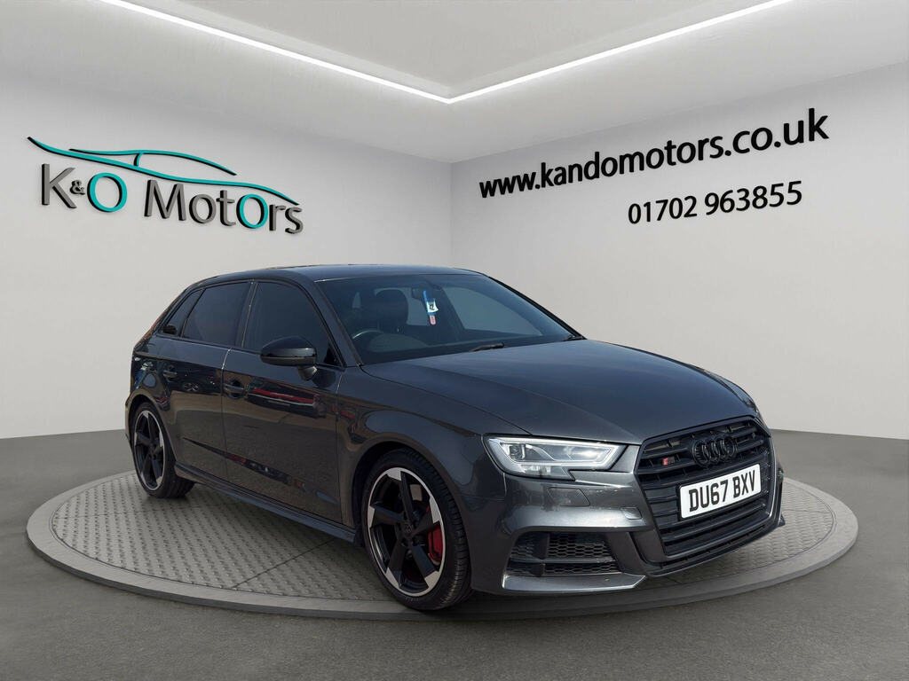 Audi S3 2.0 Tfsi Black Edition Sportback S Tronic Quattro Grey