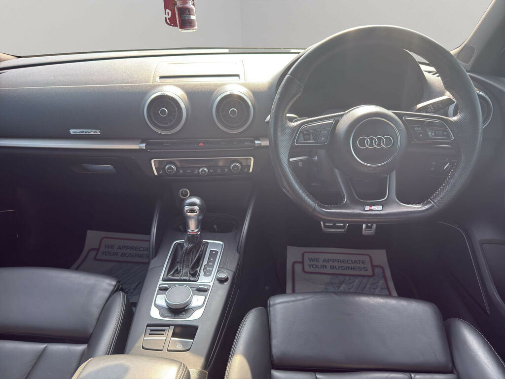 Audi S3 2.0 Tfsi Black Edition Sportback S Tronic Quattro DU67BXV Grey #2