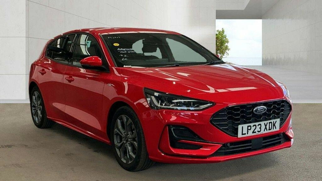 Ford Focus 1.0T Ecoboost Mhev St-line Dct Euro 6 Ss Red