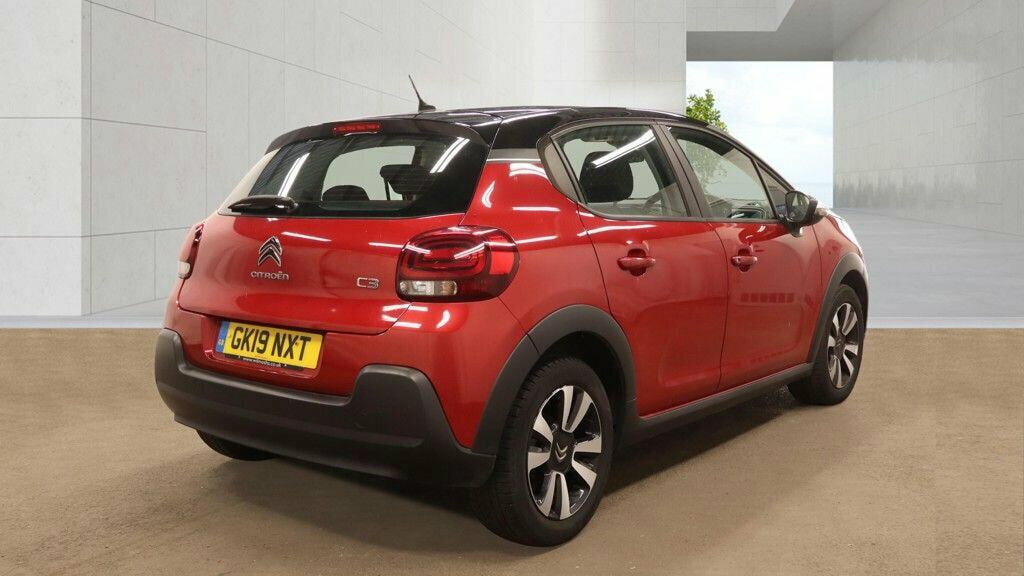 Citroen C3 1.2 Puretech Feel Euro 6 Red #4
