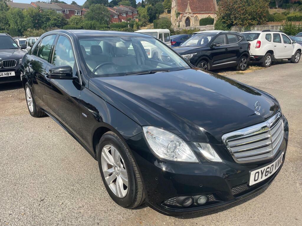 Mercedes-Benz E Class 3.0 E350 Cdi V6 Black #1
