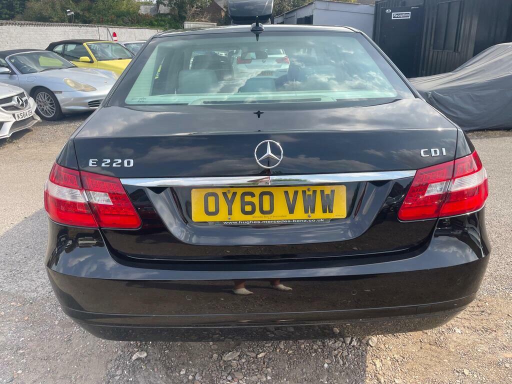Mercedes-Benz E Class 3.0 E350 Cdi V6 Black #5