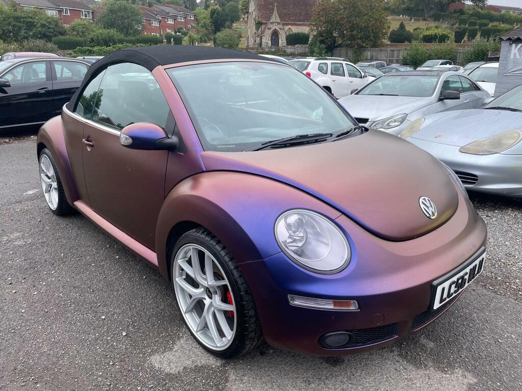 Volkswagen Beetle 2.0 S Cabriolet Euro 4 Blue