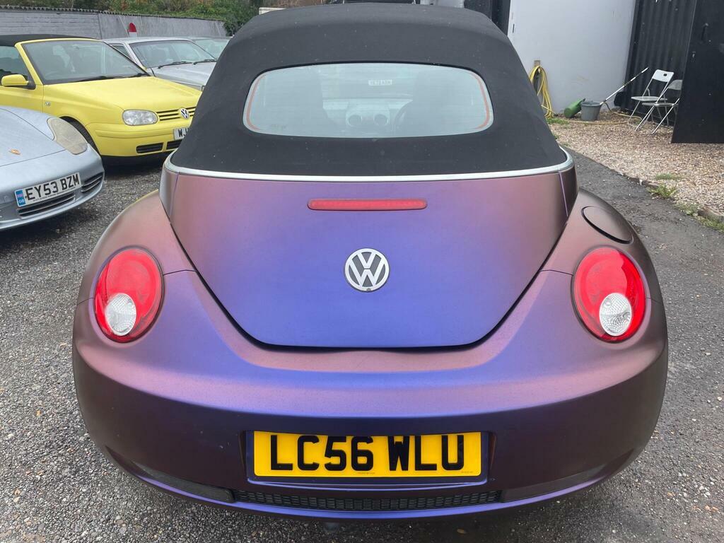 Volkswagen Beetle 2.0 S Cabriolet Euro 4 Blue #5