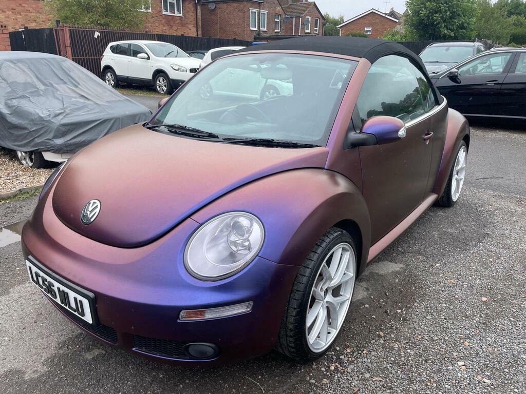 Volkswagen Beetle 2.0 S Cabriolet Euro 4 Blue #3