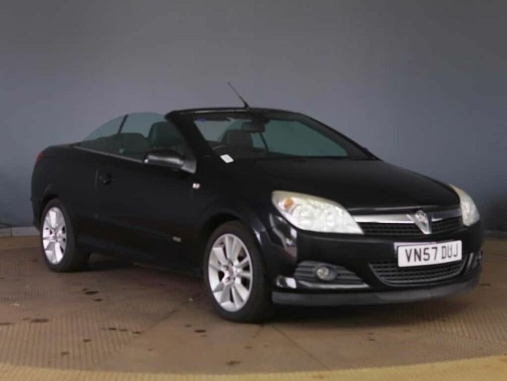 Vauxhall Astra Twin Top Design Leather,alloys Fsh Black