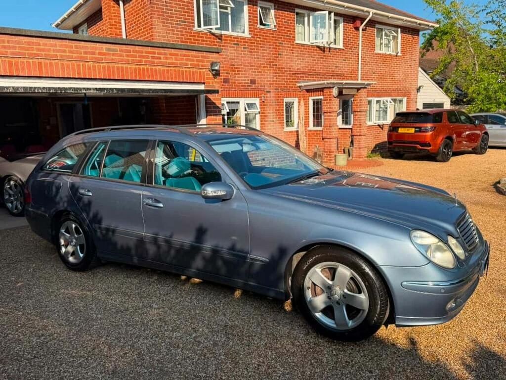 Mercedes-Benz E Class E320 Cdi Avantgarde 7 Seats,rear Dvd Tv Blue #5