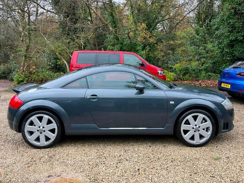 Audi TT V6 Quattro Berry Red Leather Grey #3