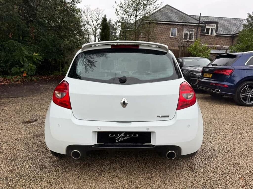 Renault Clio Renaultsport Rare Edition White #5