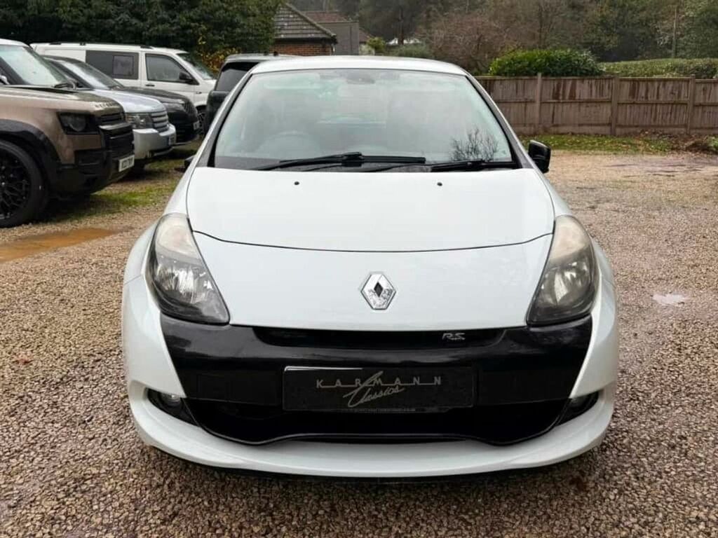 Renault Clio Renaultsport Rare Edition White #4