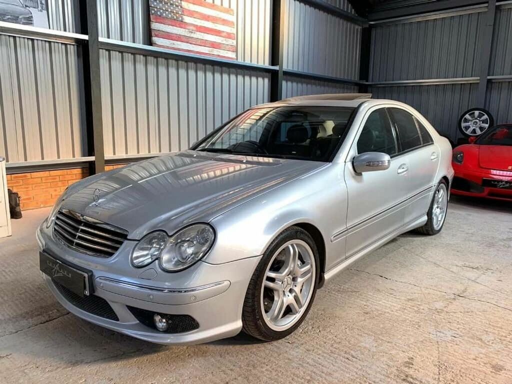 Mercedes-Benz C Class 5.4 C55 Amg Saloon 5439Cc Silver #6