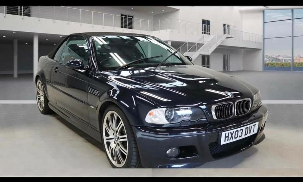 BMW M3 3.2 Smg Rare Fully Loaded Example With Fsh HX03DVT Black #2