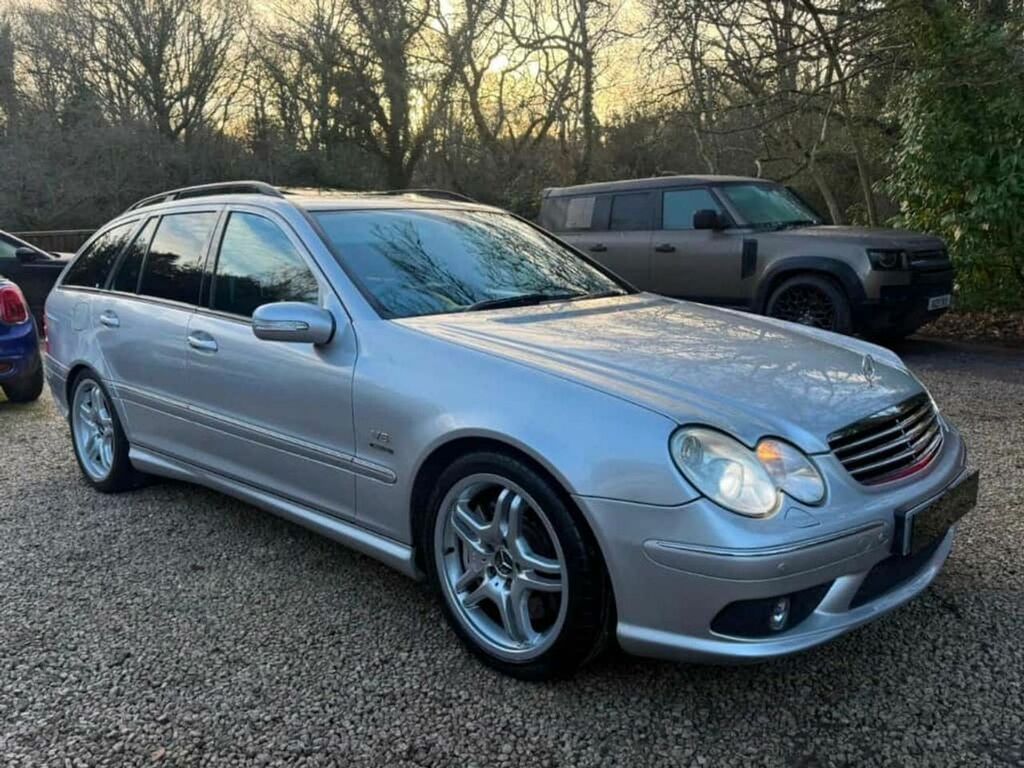 Mercedes-Benz C Class C55 Amg 3 Owners,full Spec,fsh Super Rare Silver