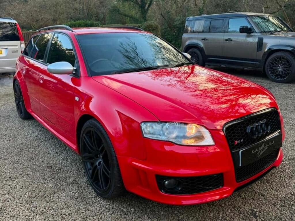 Audi A4 Rs4 Quattro Misano Red,wingbacks Fsh Red