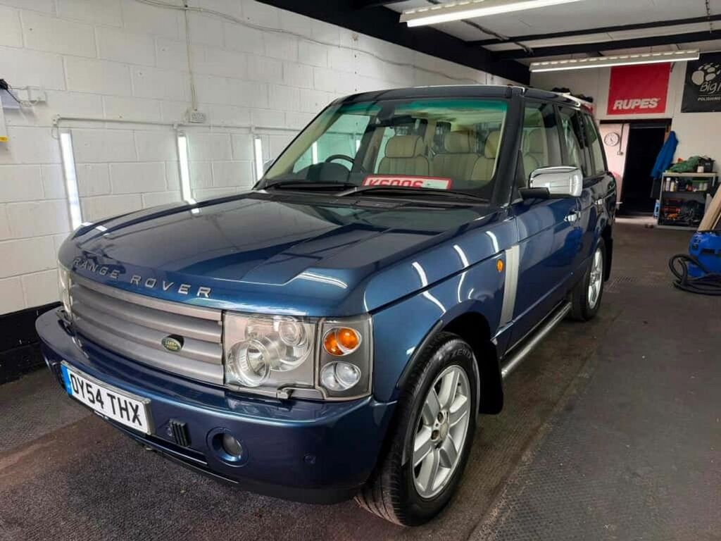 Land Rover Range Rover V8 Vogue Rare Cairns Blue With Parchment Leather, Blue