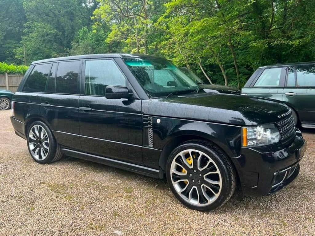 Land Rover Range Rover Tdv8 Vogue Se Genuine Overfinch Gt,rare Motor Car Black