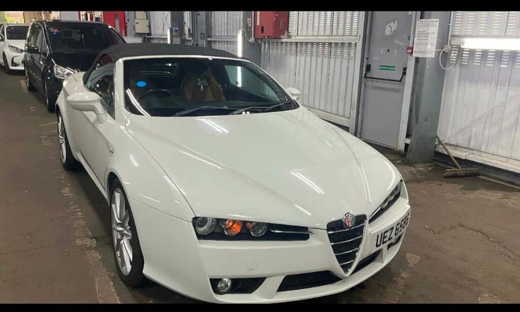 Alfa Romeo Spider Jts Limited Edition Super Rare,ltd Edition,fsh White