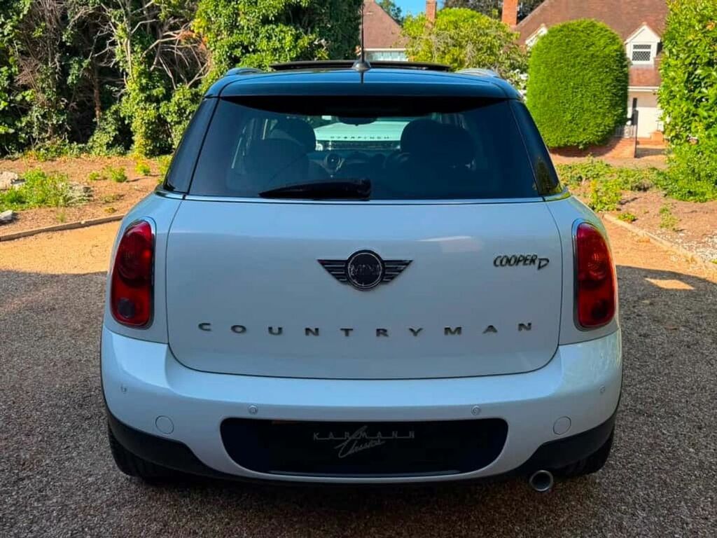 Mini Countryman Cooper D All4 One Owner,fsh,pan Roof Leather WJ63OCD White #5