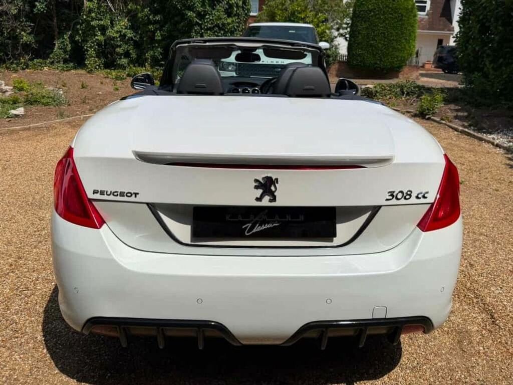 Peugeot 308 CC Thp cc Gt Pearl White,leather Fsh White #5