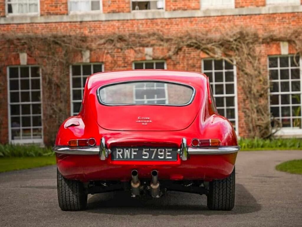 Jaguar E-Type S1 2 Red #5