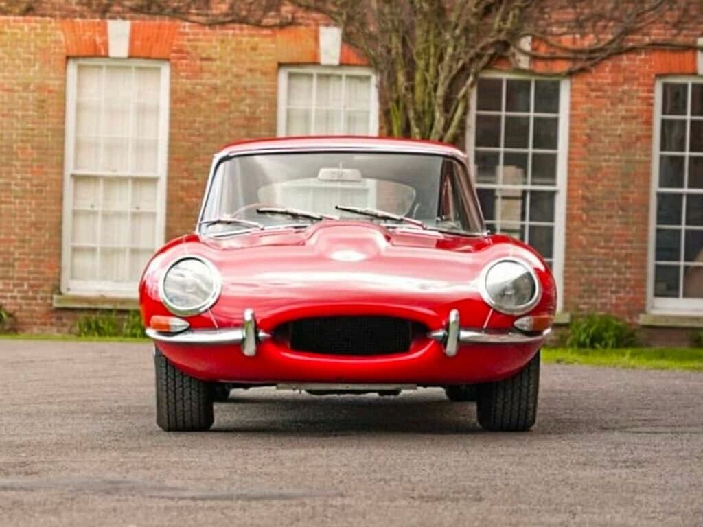 Jaguar E-Type S1 2 Red #4