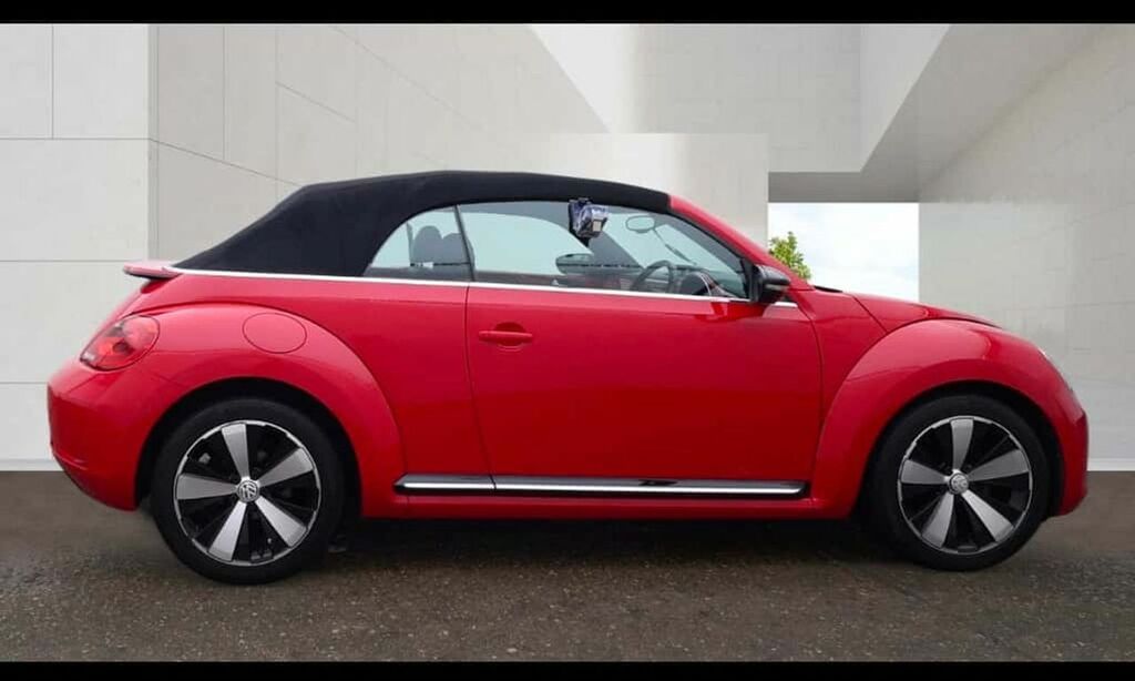 Volkswagen Beetle Sport Tsi Bluemotion Technology Salsa Red Black Red #5