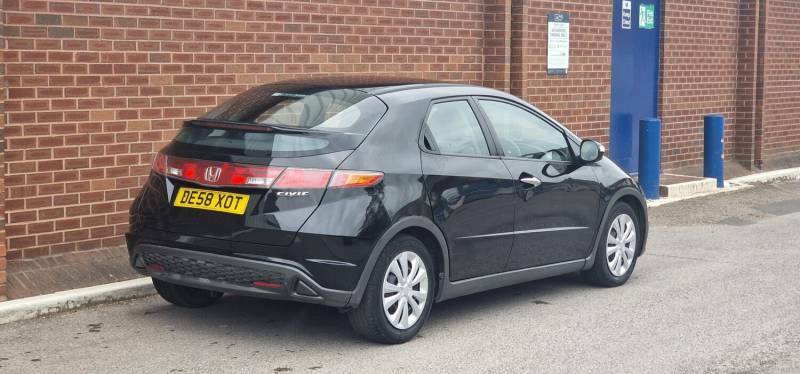 Honda Civic 1.4 I-dsi Se - 2009 Black #6