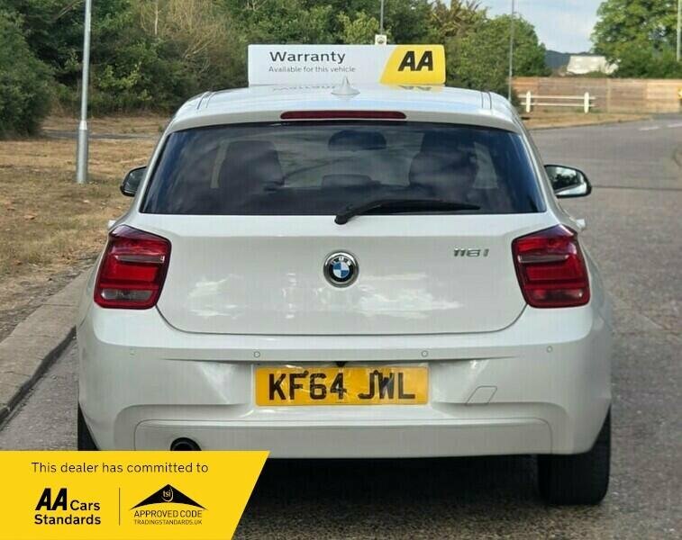 BMW 1 Series 1.6 116I Es Euro 5 Ss White #5