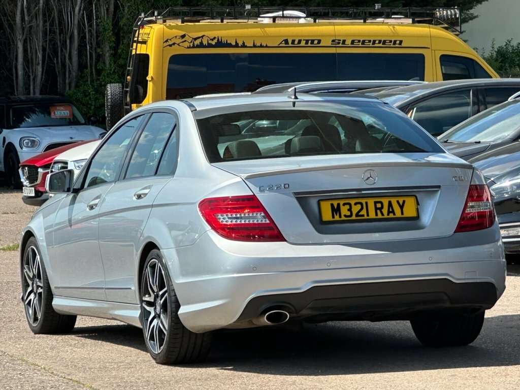 Mercedes-Benz C Class 2.1L Amg Sport Plus Silver #4