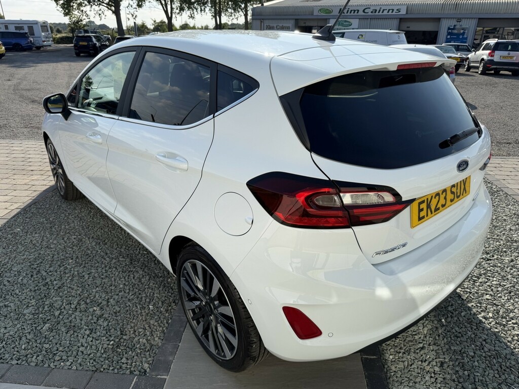 Ford Fiesta 1.0 Fiesta Titanium X 1.0L Ecoboost 125Ps M EK23SUX White #6