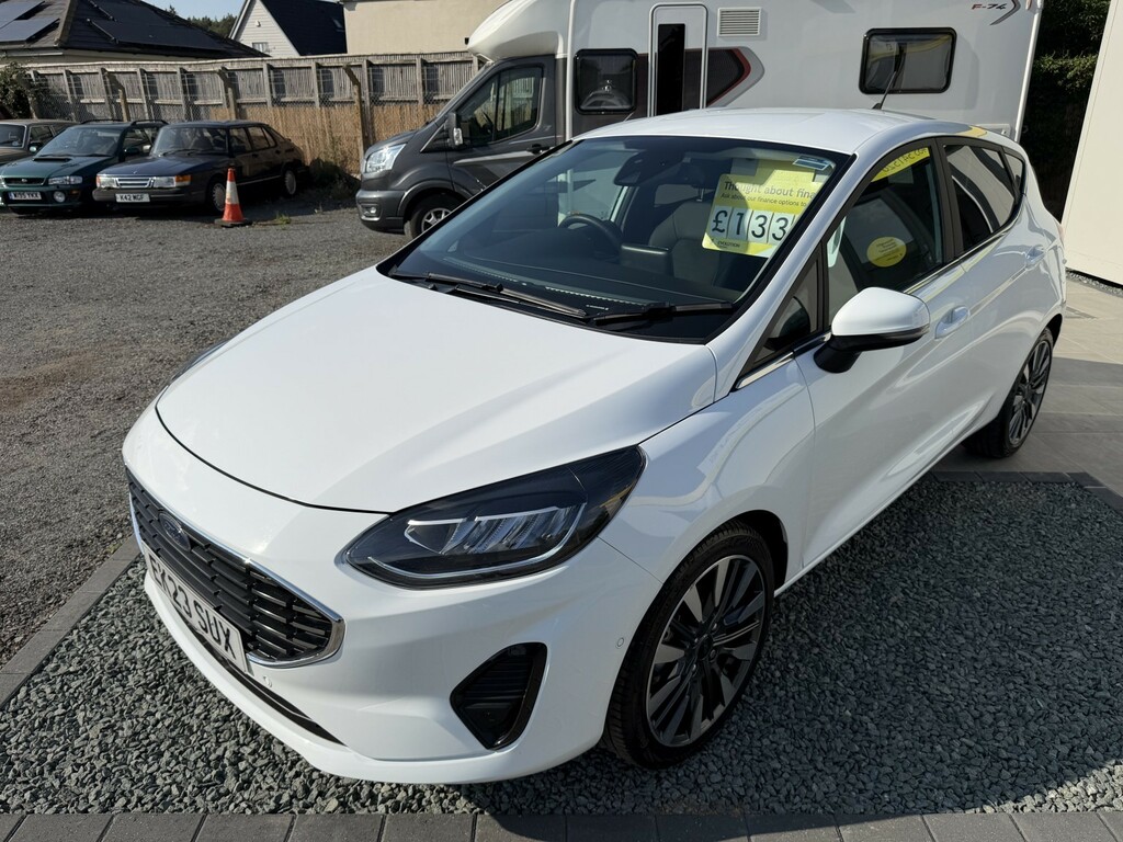 Ford Fiesta 1.0 Fiesta Titanium X 1.0L Ecoboost 125Ps M EK23SUX White #4