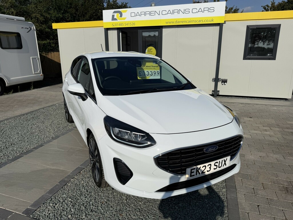 Ford Fiesta 1.0 Fiesta Titanium X 1.0L Ecoboost 125Ps M EK23SUX White #2