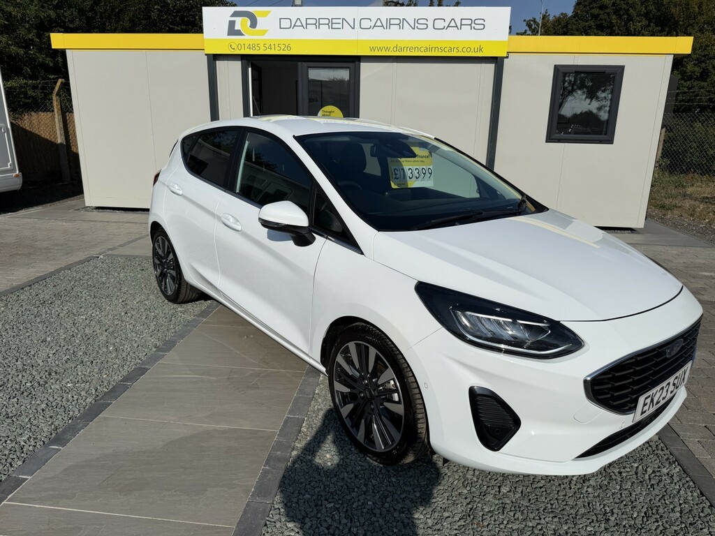 Ford Fiesta 1.0 Fiesta Titanium X 1.0L Ecoboost 125Ps M White