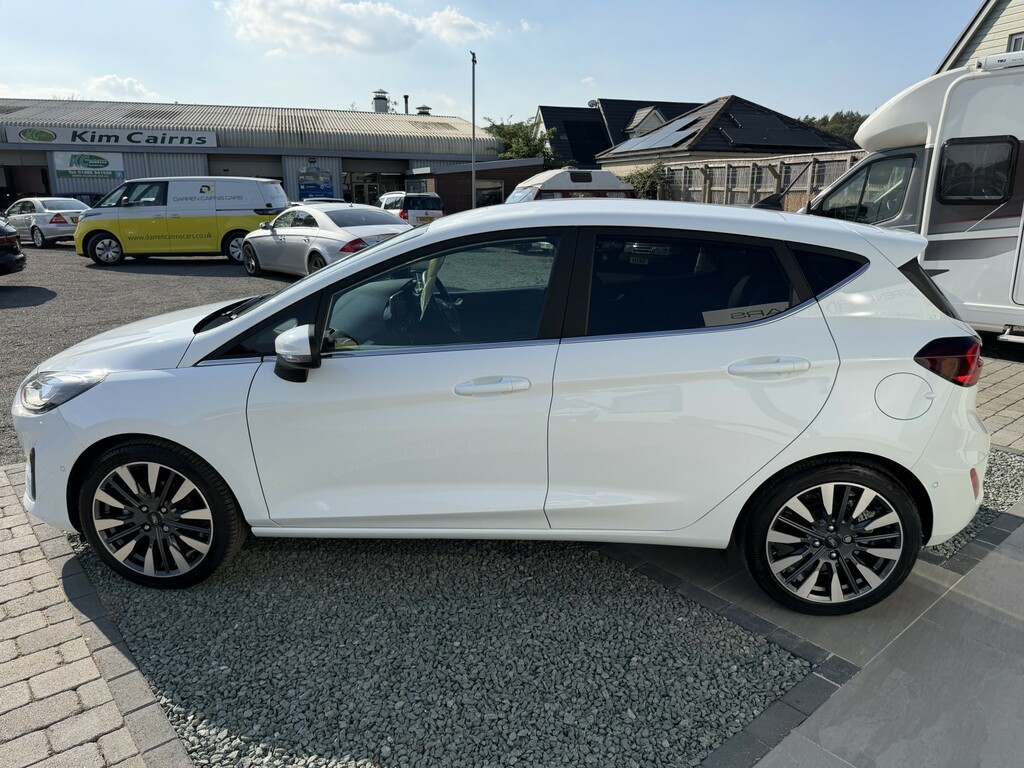 Ford Fiesta 1.0 Fiesta Titanium X 1.0L Ecoboost 125Ps M EK23SUX White #5