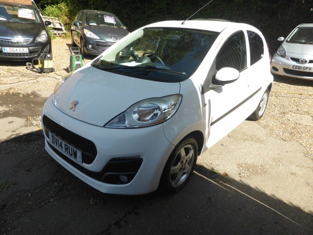Peugeot 107 1.0 12V Allure Euro 5 White #4