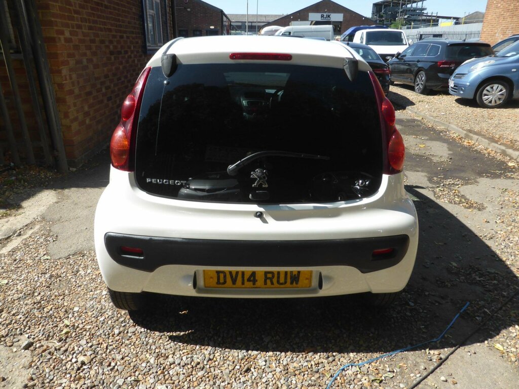 Peugeot 107 1.0 12V Allure Euro 5 White #6