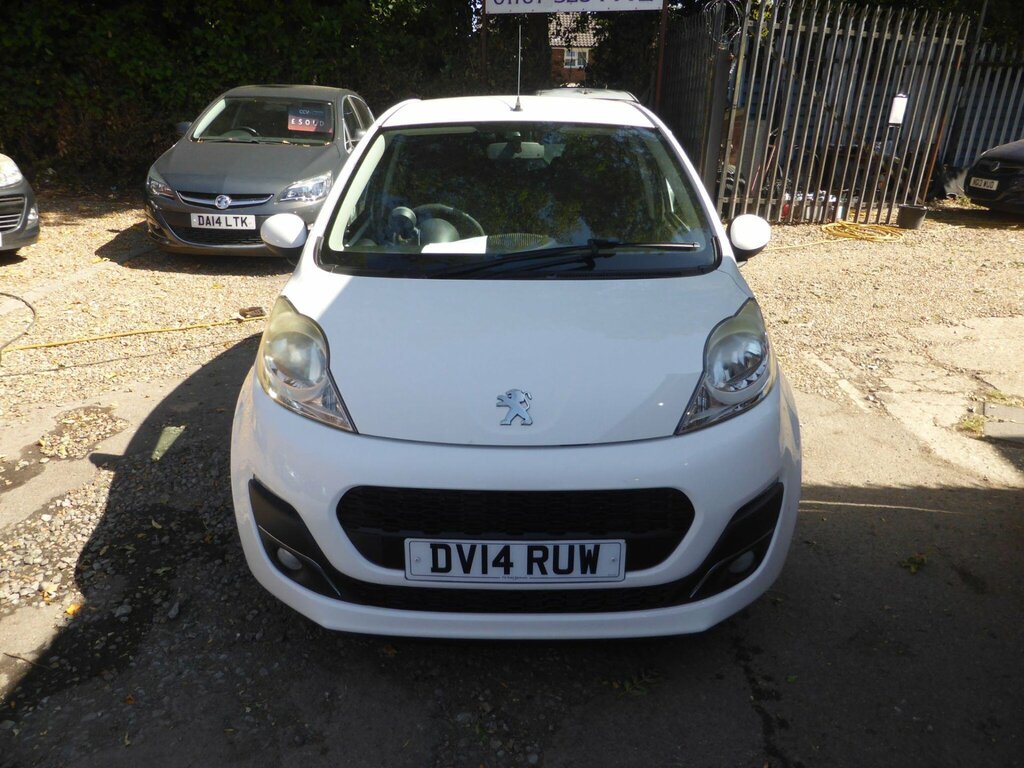 Peugeot 107 1.0 12V Allure Euro 5 White #3