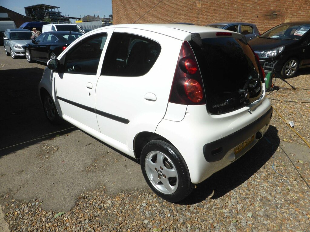 Peugeot 107 1.0 12V Allure Euro 5 White #5