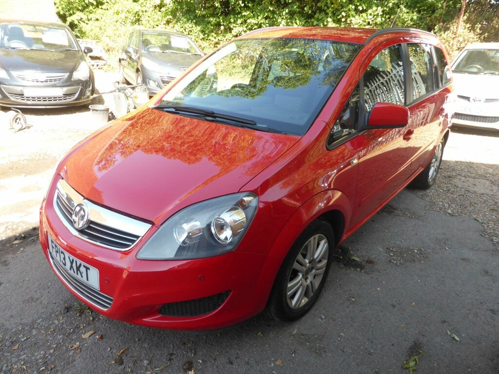 Vauxhall Zafira 1.6 16V Exclusiv Euro 5 Red #5