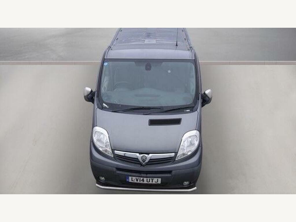 Vauxhall Vivaro Panel Van White #4