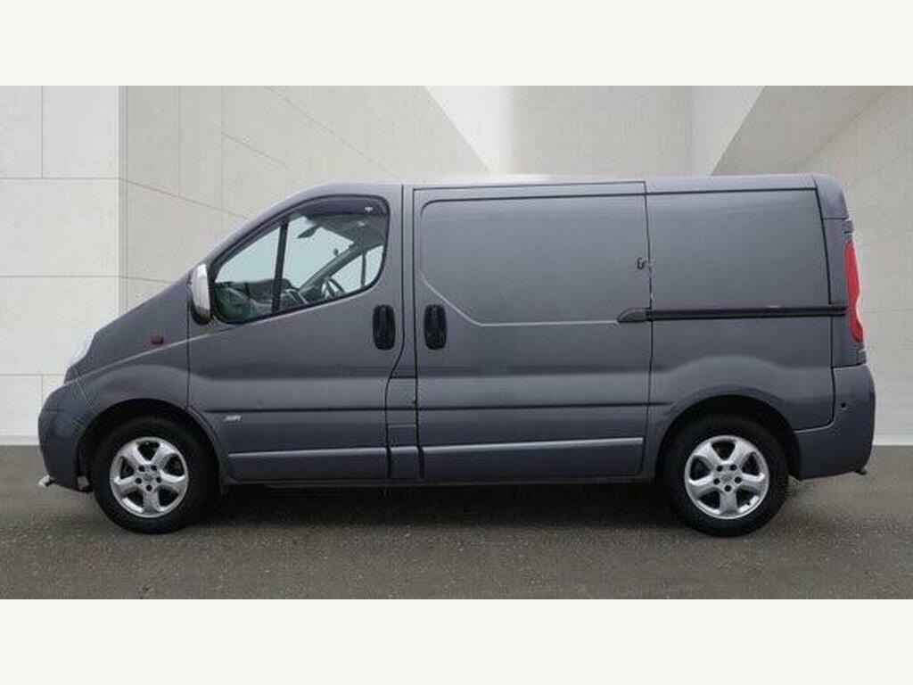 Vauxhall Vivaro Panel Van White #3