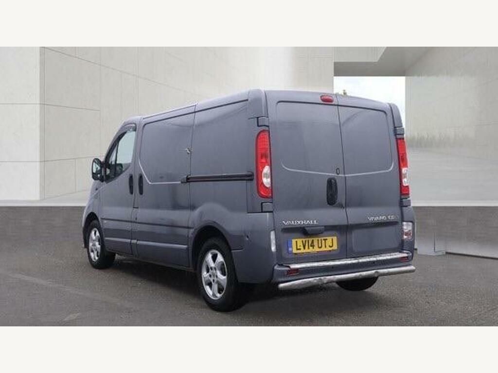 Vauxhall Vivaro Panel Van White #2