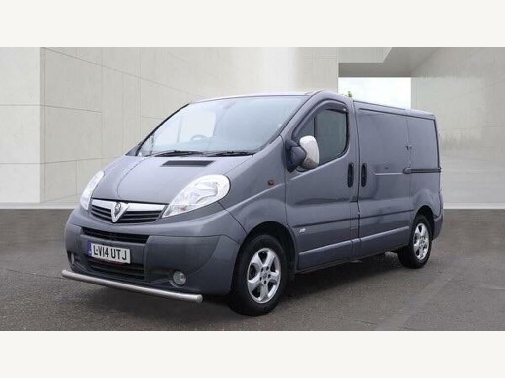 Vauxhall Vivaro Panel Van White #1