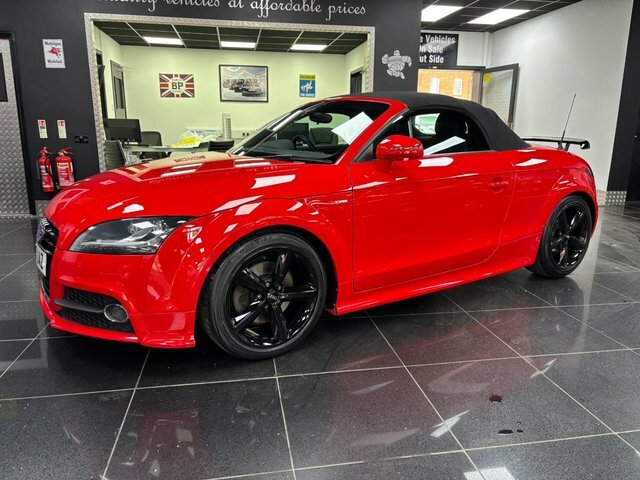 Audi TT Tdi S Line Roadster DF13UAZ Red