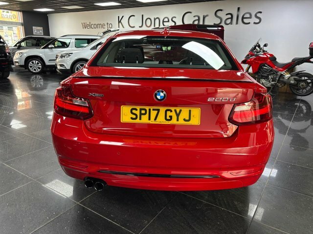 BMW 2 Series Gran Coupe 220D Sport Coupe Red #2