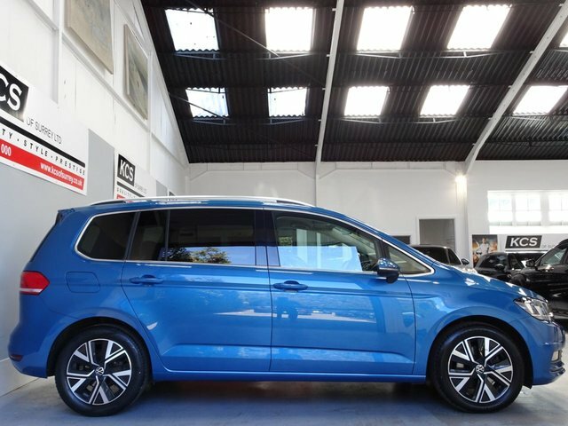 Volkswagen Touran 1.5 Tsi Evo Sel Mpv Dsg Euro 6 Ss 1 Blue #3