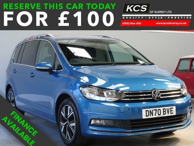 Volkswagen Touran 1.5 Tsi Evo Sel Mpv Dsg Euro 6 Ss 1 Blue