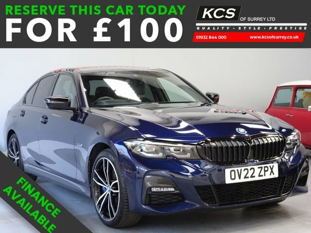 BMW 3 Series 2.0 330E 12Kwh M Sport Pro Edition Saloon Petr Blue